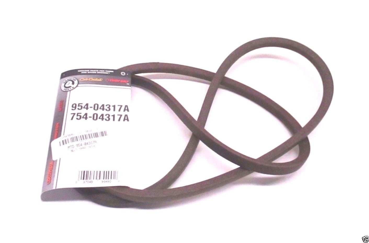 Genuine MTD 954-04317A Lower Drive Belt Fits Columbia Murray Troy Bilt