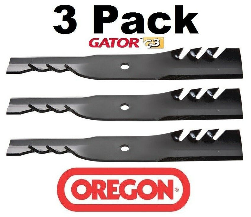 3 Pack Oregon 96-308 Mower Blade Gator G3 Fits DR 152871