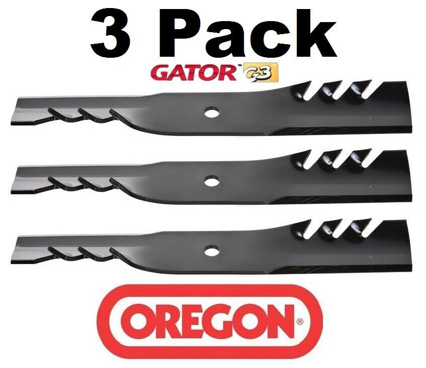 3 Pack Oregon 96-308 Mower Blade Gator G3 Fits Hustler 796649 796649X 796649Y