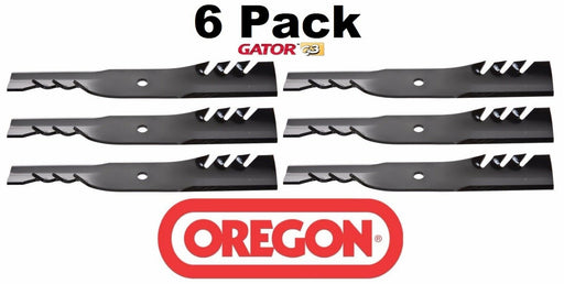 6 Pack Oregon 96-308 Gator Blade for Wright Stander 71440002