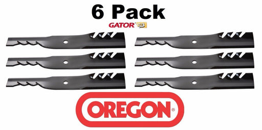 6 Pack Oregon 96-310 Gator Mulcher Blade for Ferris 1520843