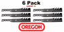 6 Pack Oregon 96-310 Gator Mulcher Blade for Ferris 1520843