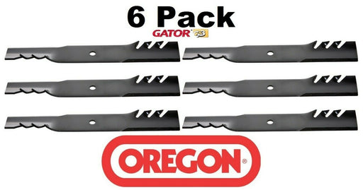 6 Pack Oregon 96-318 Mower Blade Gator G3 Fits Hustler 603848 603848X 603848Y