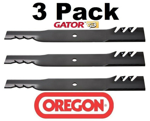 3 Pack Oregon 96-319 Mower Blade Gator G3 Fits Hustler 602771 602771X 793935