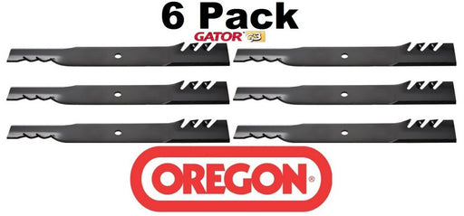 6 Pack Oregon 96-319 Mower Blade Gator G3 fits Bunton-Goodall PL7441