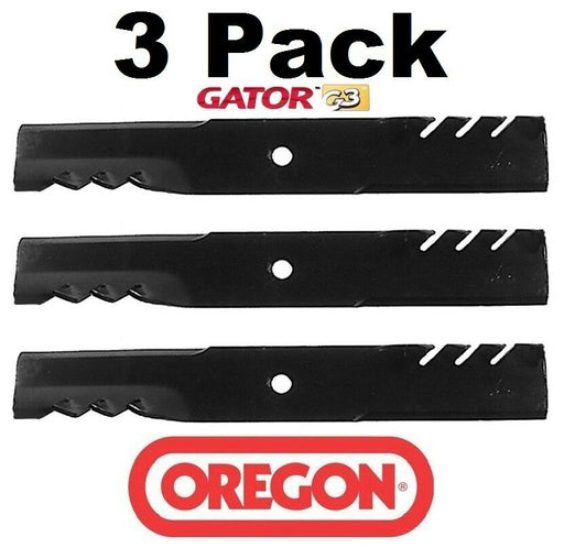 3 Pack Oregon 96-324 Mower Blade Gator G3 Fits Encore 423014 423173 423210