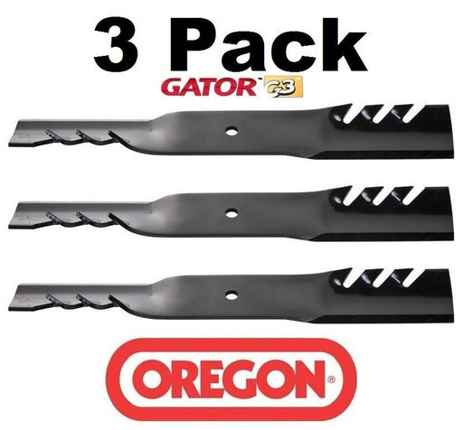 3 Pack Oregon 96-329 Mower Blade Gator G3 Grasshopper 320241 320321
