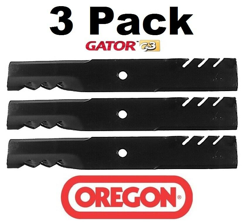 3 Pack Oregon 96-344 Mower Blade Gator G3 Fits Kees 363245