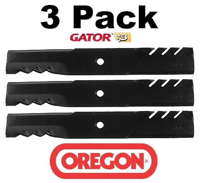 3 Pack Oregon 96-344 Gator Blade Fits Exmark 103-1578 103-2508 303146 633485