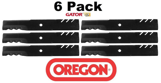 6 pack Oregon 96-344 Mower Blade Gator G3 Fits Dixon 539105712