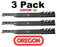 3 Pack Oregon 96-347 Mower Blade Gator G3 Fits Husqvarna 522829301 522936601