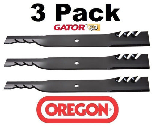 3 Pack Oregon 96-347 Gator Mulcher Blade for Ferris 5020842 Pro 61"