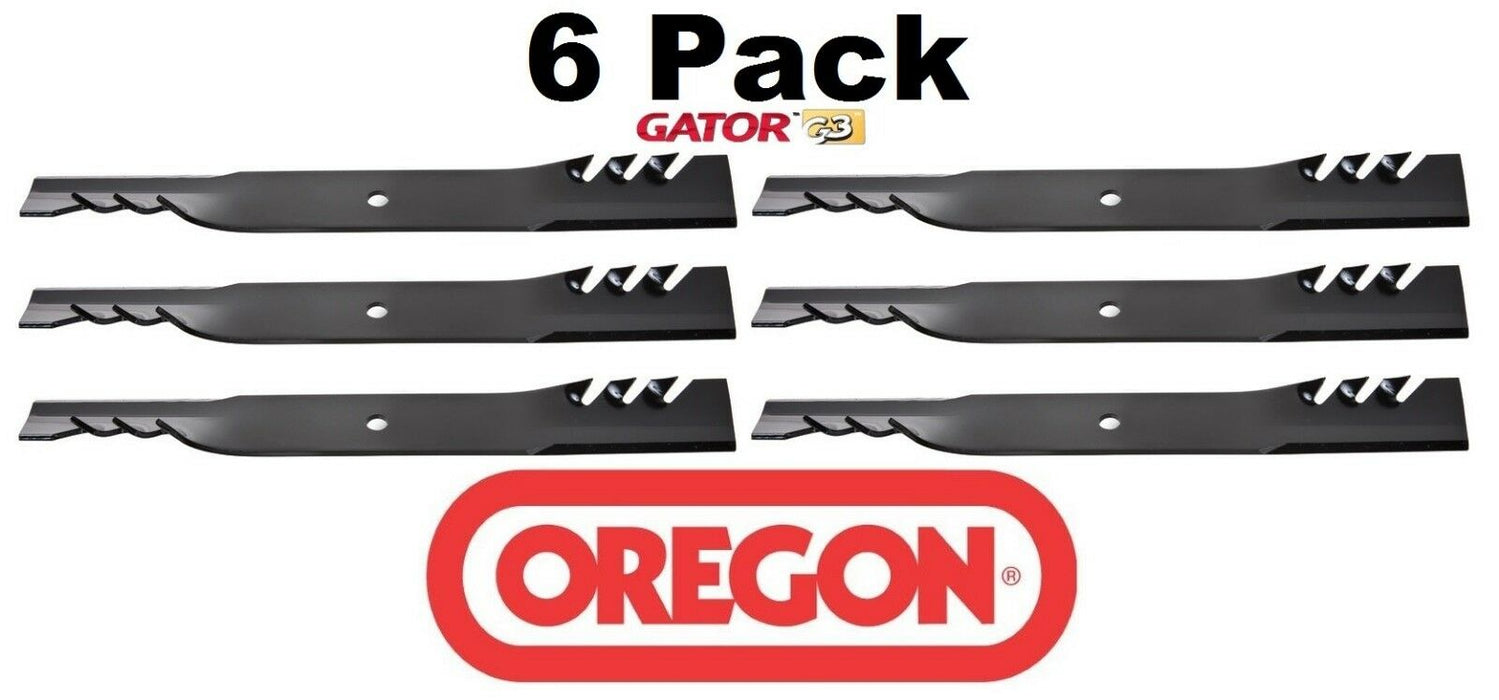 6 Pack Oregon 96-347 Mower Blade Gator G3 Fits Dixon 522829301 522936601