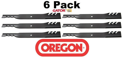 6 Pack Oregon 96-347 Mower Blade Gator G3 Giant Vac 21538 3021538