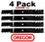 4 Pack Oregon 96-362 Mower Blade Gator G3 Fits Exmark  110-6568-03 117-5372-03