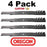 4 Pack Oregon 96-370 Mower Blade Gator G3 Fits Dixon 532405380