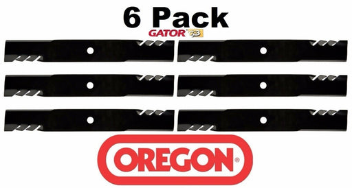 6 Pack Oregon 96-372 Gator Mulch Blade Fits Kubota 76553-34430 70000-25002 RC72