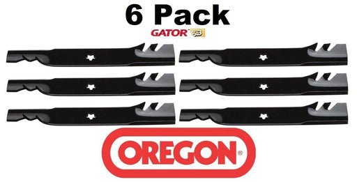 6 Pack Oregon 96-615 Gator G3 Mower Blade Fits Ariens 21547939 21547257