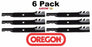 6 Pack Oregon 96-615 Gator Mulcher Blade Fits AYP Husqvarna Sears Poulan 180054