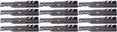 12 Pack Oregon 96-632 Mulching Blade Gator® G3™ 12-1/8"