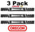 3 Pack Oregon 96-660 Mower Blade Gator G3 Fits Exmark  108-0954