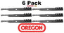 6 Pack Oregon 96-749 Mower Blade Gator G3 Fits Encore 543294