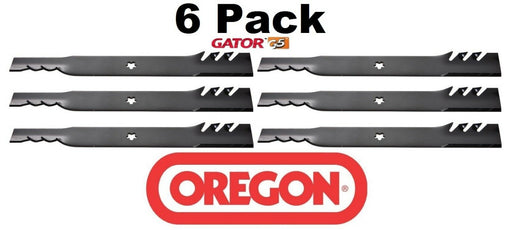 6 Pack Oregon 96-900 Mower Blade Gator G3 Fits Craftsman 133128 131323