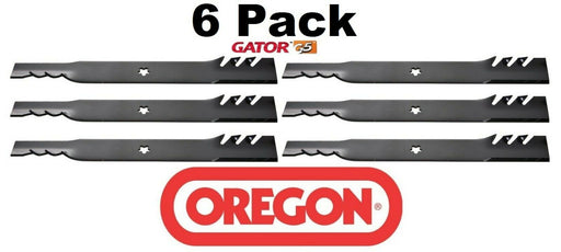 6 Pack Oregon 96-900 Mower Blade Gator G3 Fits Kees 539113312