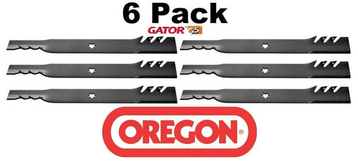 6 Pack Oregon 96-900 Mower Blade Gator G3 Fits Husqvarna 521981601