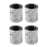 4 Pack Rotary 9606 Wheel Bushing Fits Dixie Chopper 10203