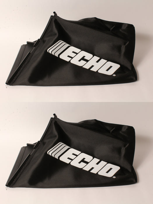 2 PK Genuine Echo 970687001 Nylon Grass Bag ONLY For CLM-58V 58V Lawnmower