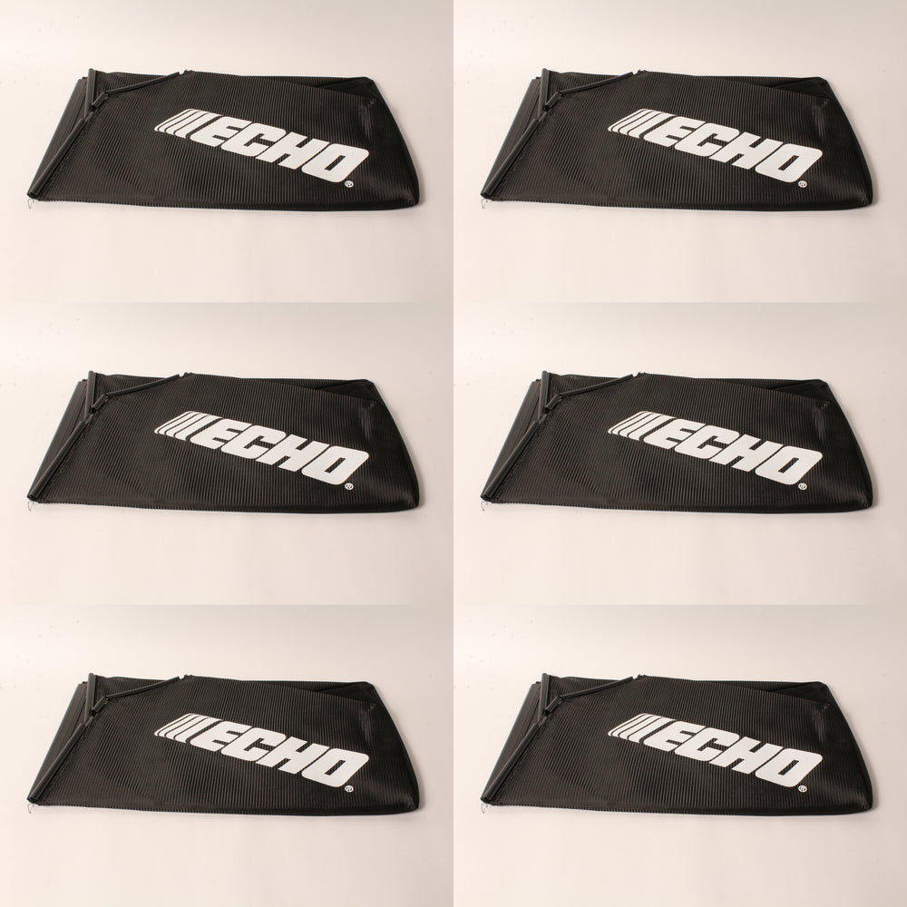 6 PK Genuine Echo 970687001 Nylon Grass Bag ONLY For CLM-58V 58V Lawnmower