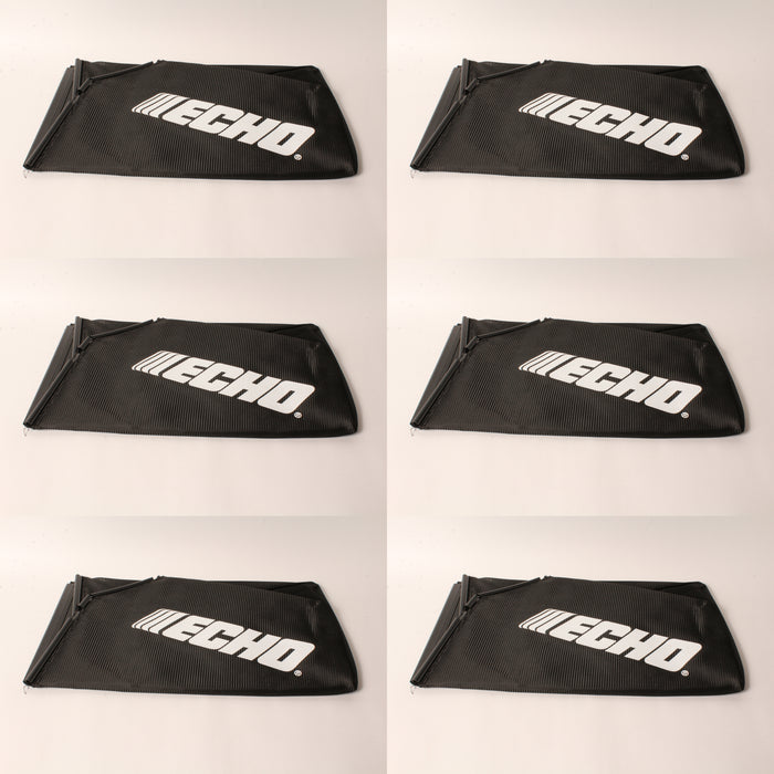 6 PK Genuine Echo 970687001 Nylon Grass Bag ONLY For CLM-58V 58V Lawnmower