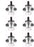 6 PK Spindle Assembly Fits Encore 363379 6-1/2" Shaft Length