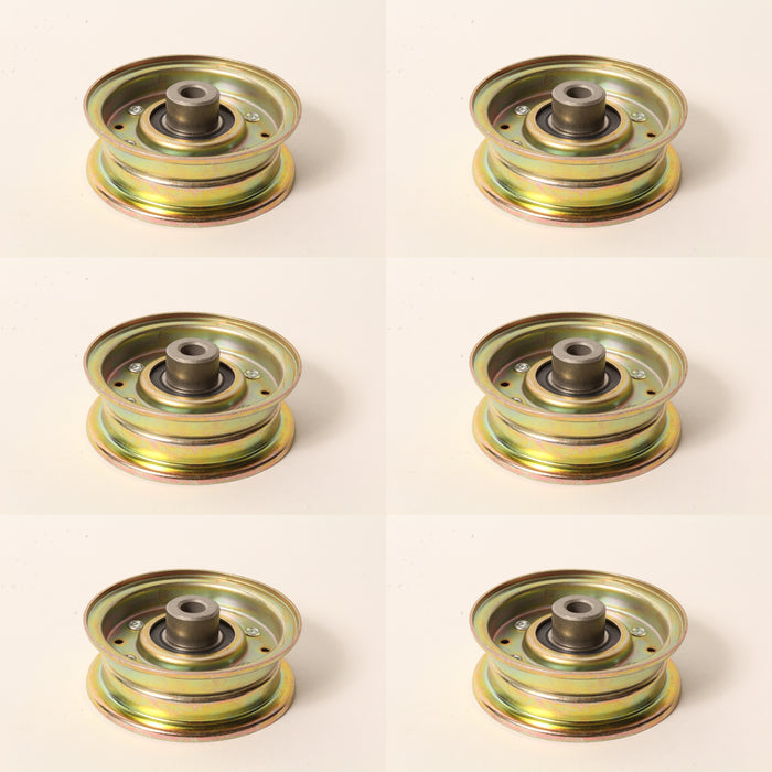 6 PK Idler Pulley HD Fits Exmark Toro 1-323285 323285 Yazoo Kees 639-19087