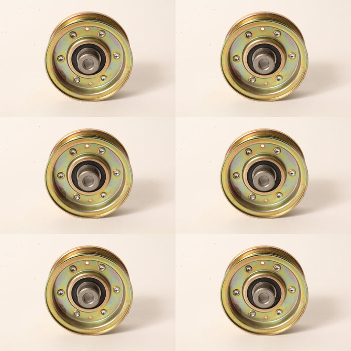 6 PK Idler Pulley HD Fits Exmark Toro 1-323285 323285 Yazoo Kees 639-19087