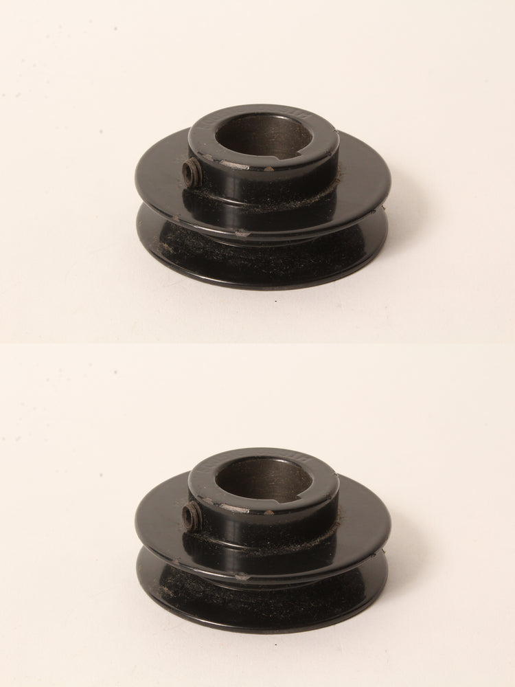 2 PK Transmission Pulley Fits Exmark 1-323256 Scag 48196 2-3/4" OD 1" ID