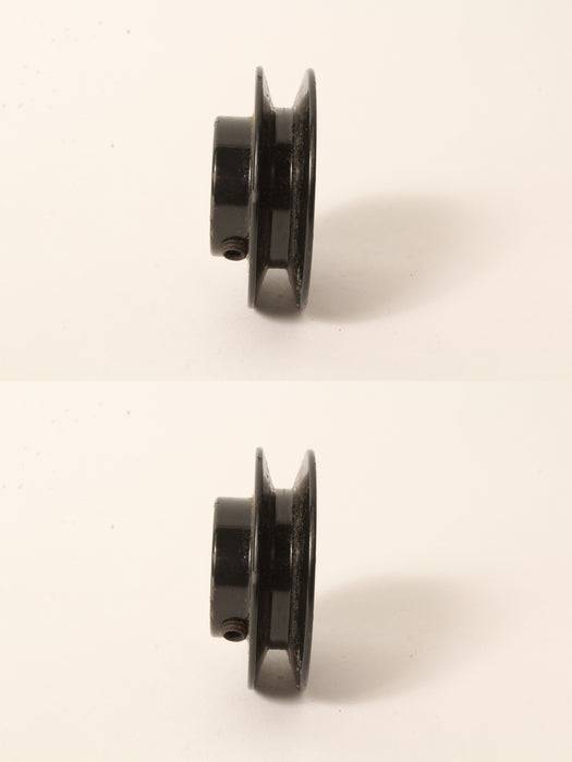 2 PK Transmission Pulley Fits Exmark 1-323256 Scag 48196 2-3/4" OD 1" ID