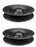 2 PK Deep V-Idler Pulley Fits Exmark 1-603805 603805 Toro 99-4638
