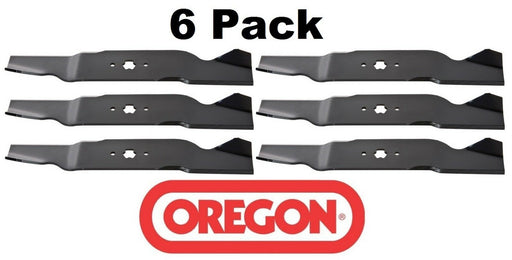 6 Pack Oregon 98-072 Mower Blade for Cub Cadet MTD 742-0677 942-0677 54"