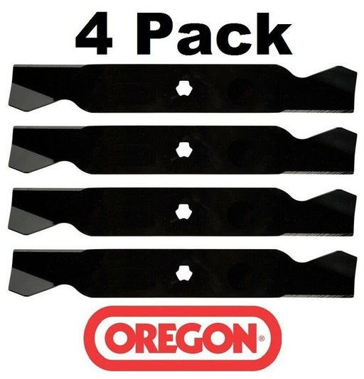 4 Pack Oregon 98-093  Mower Blade Fits Bolens 742-0616 942-0616