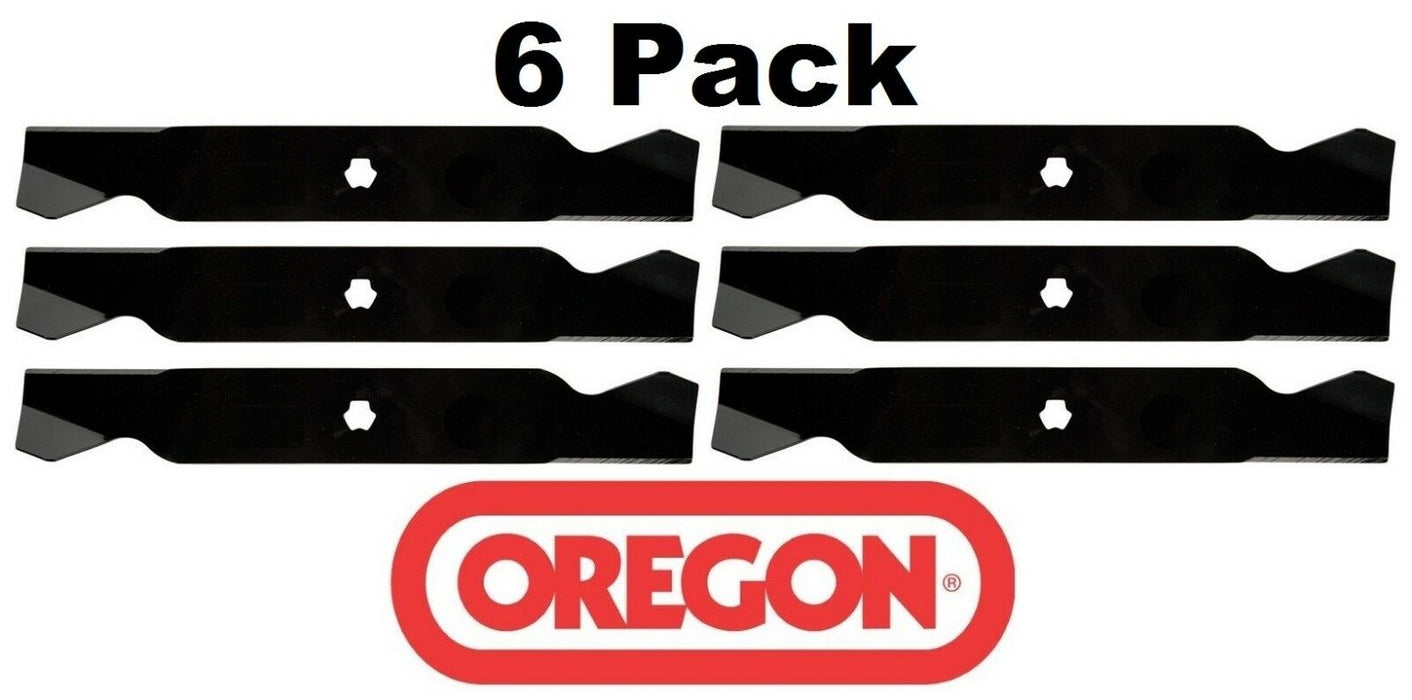 6 Pack Oregon 98-093  Mower Blade Fits Bolens 742-0616 942-0616