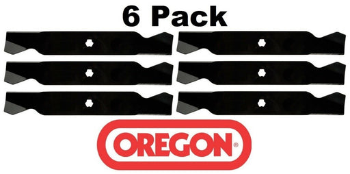 6 Pack Oregon 98-093  Mower Blade Fits Bolens 742-0616 942-0616