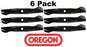 6 Pack Oregon 98-096 Mower Blade Fits Craftsman 942-04244A 942-04290