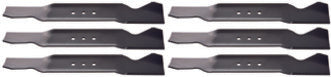 6 Pack Oregon 98-537 Mower Blade 19-5/16"