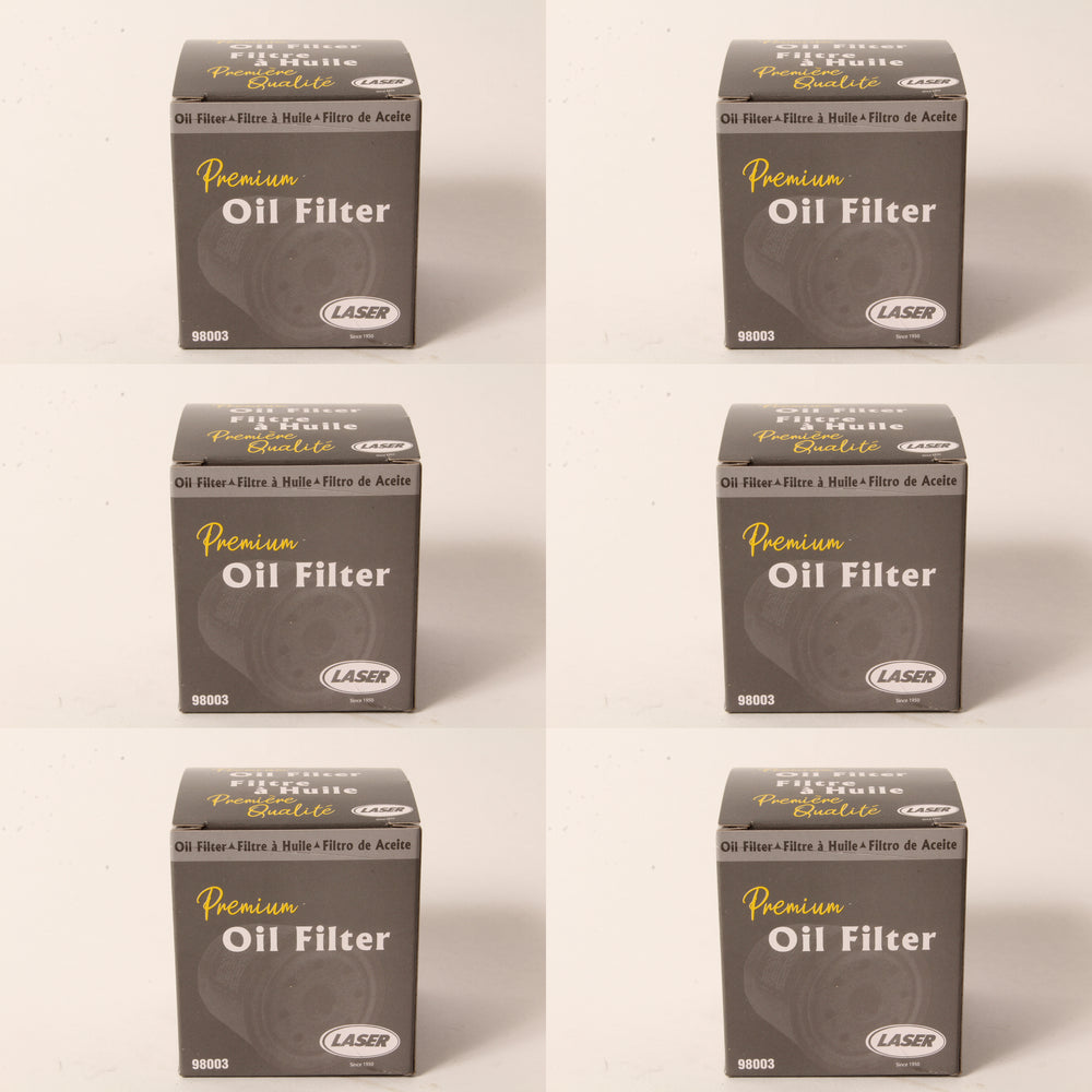 6 Pack Transmission Oil Filter Fits Hydro Gear 52114 Exmark Toro 109-3321 Scag