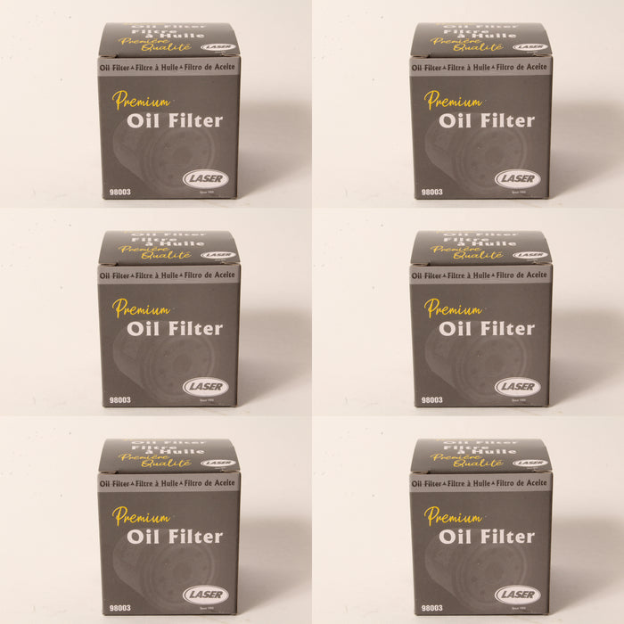 6 Pack Transmission Oil Filter Fits Hydro Gear 52114 Exmark Toro 109-3321 Scag