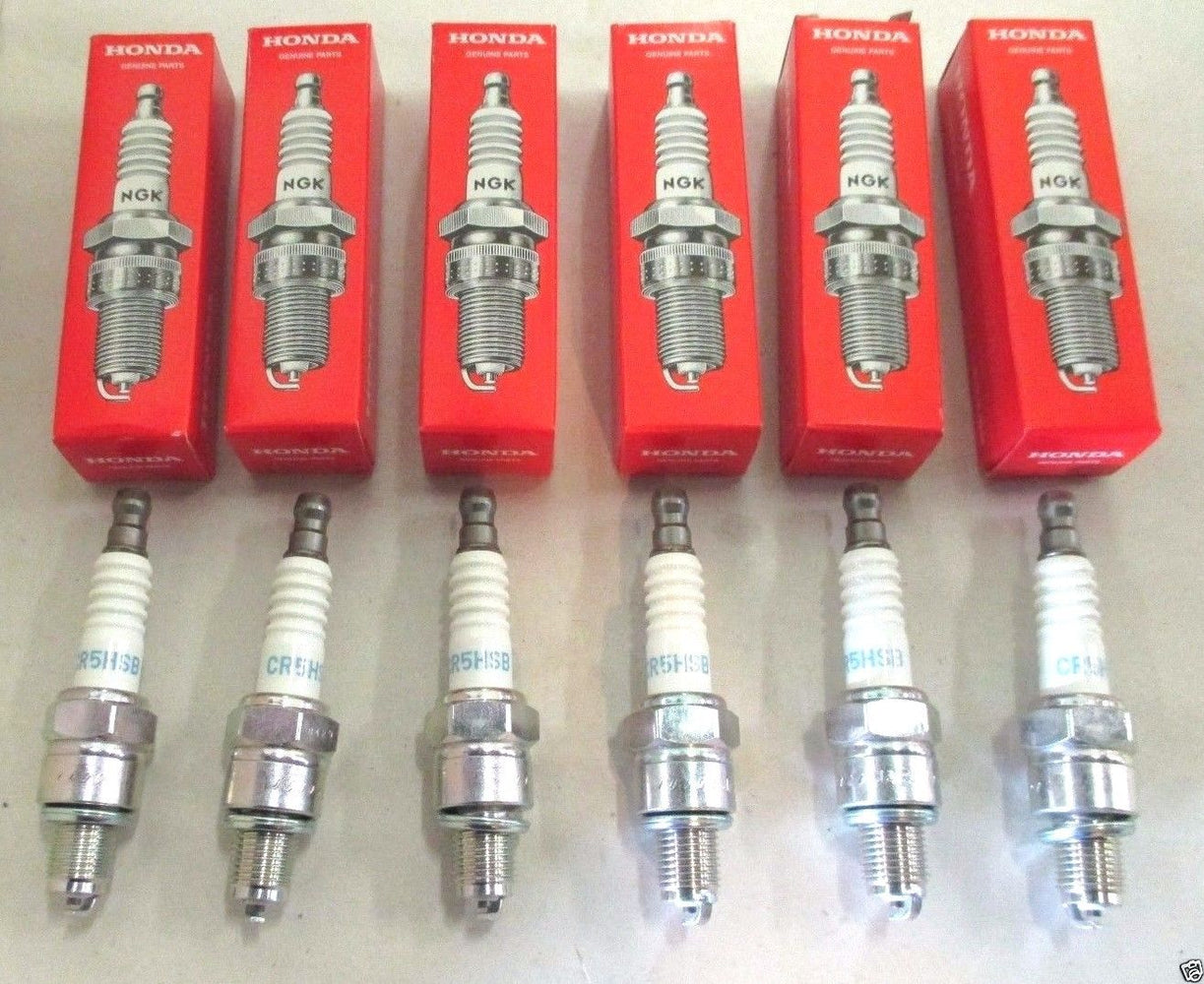 6 Pack Genuine Honda 98056-55777 Spark Plug Fits NGK CR5HSB OEM