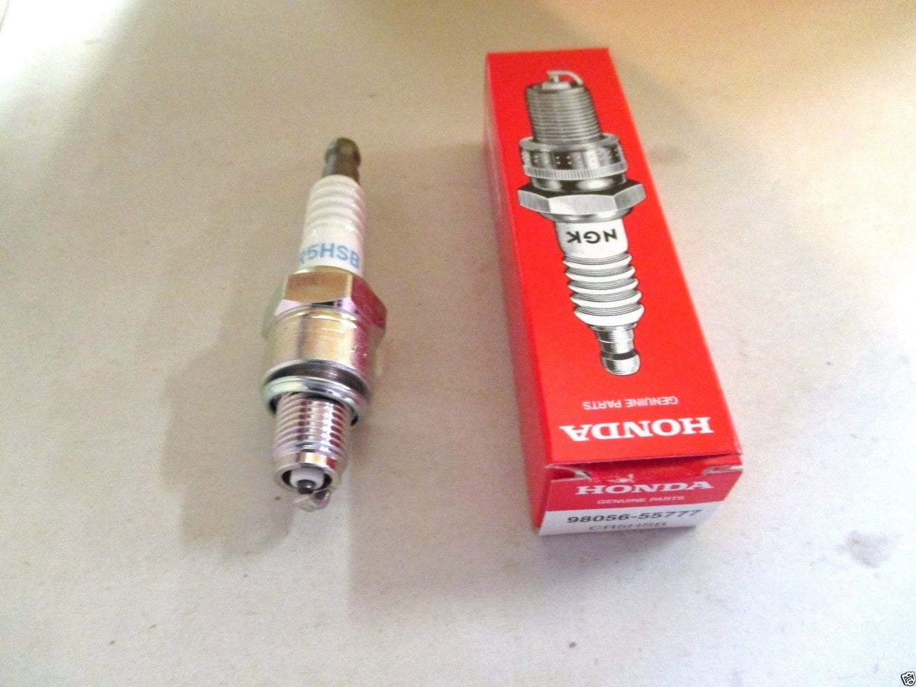 Genuine Honda 98056-55777 Spark Plug Fits CR5HSB OEM