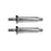 2 Pack Rotary 9874 Wheel Spacer Bolt Fits Toro 99-2842